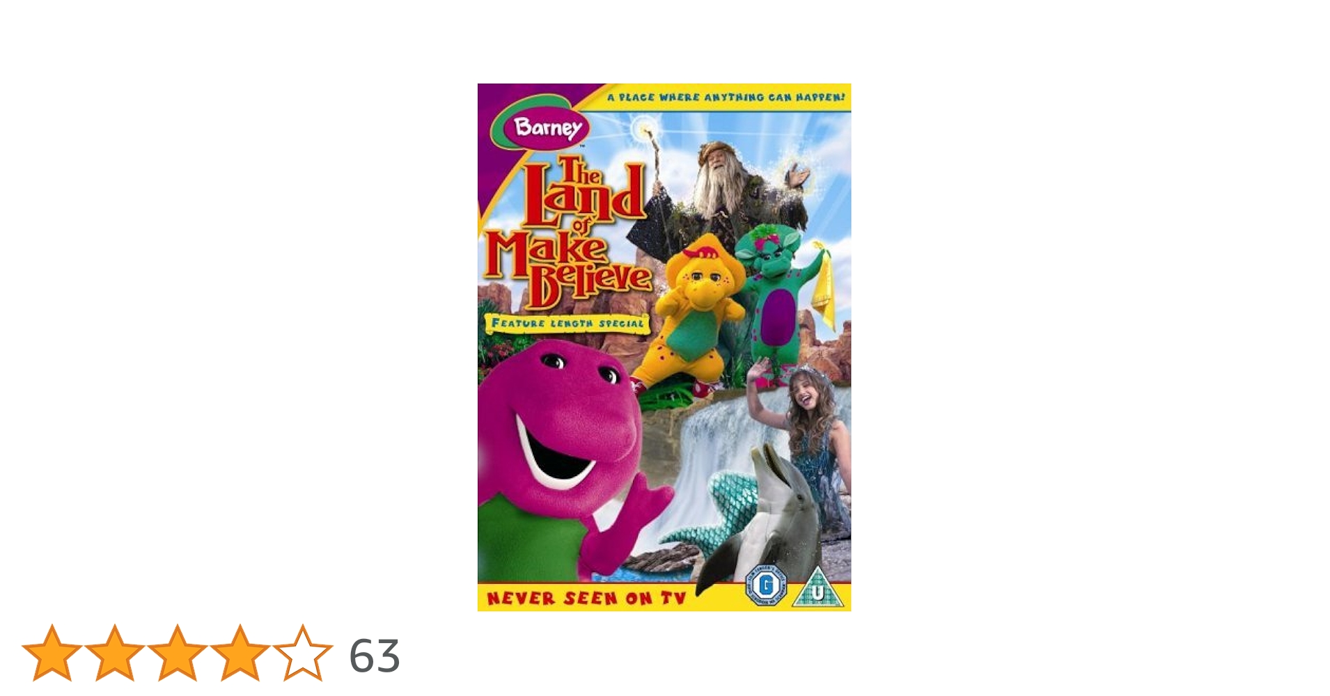 その他 Land of Make Believe [DVD] Barney: The Land Of Make Believe [DVD]: Amazon.co.uk: Carey
